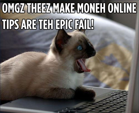 epic FAIL cat
