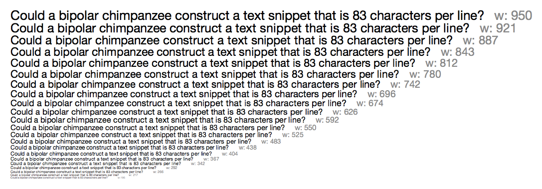 best font size for research paper