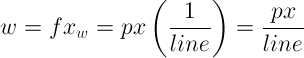 Predicted width for CPL