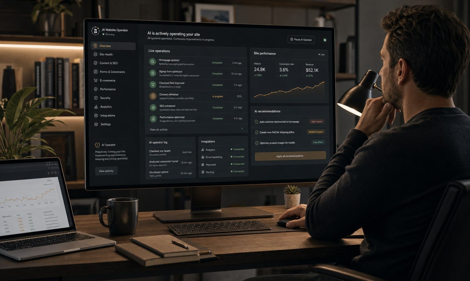 PageMotor enables AI to become your business operator